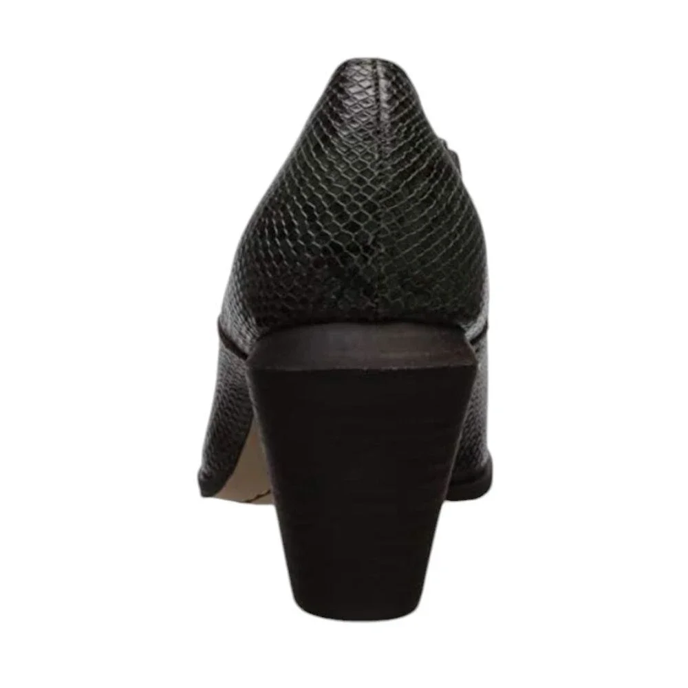 Splendid HERTHA II Womens Faux Snakeskin Ankle Bootie - NIB